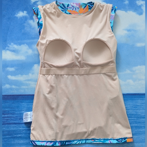 💚 Coolibar Kaylana Tank Top UPF 50+ Size Small - Picture 8 of 10